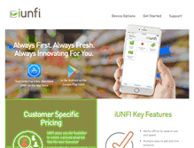 Tablet Screenshot of iunfi.com